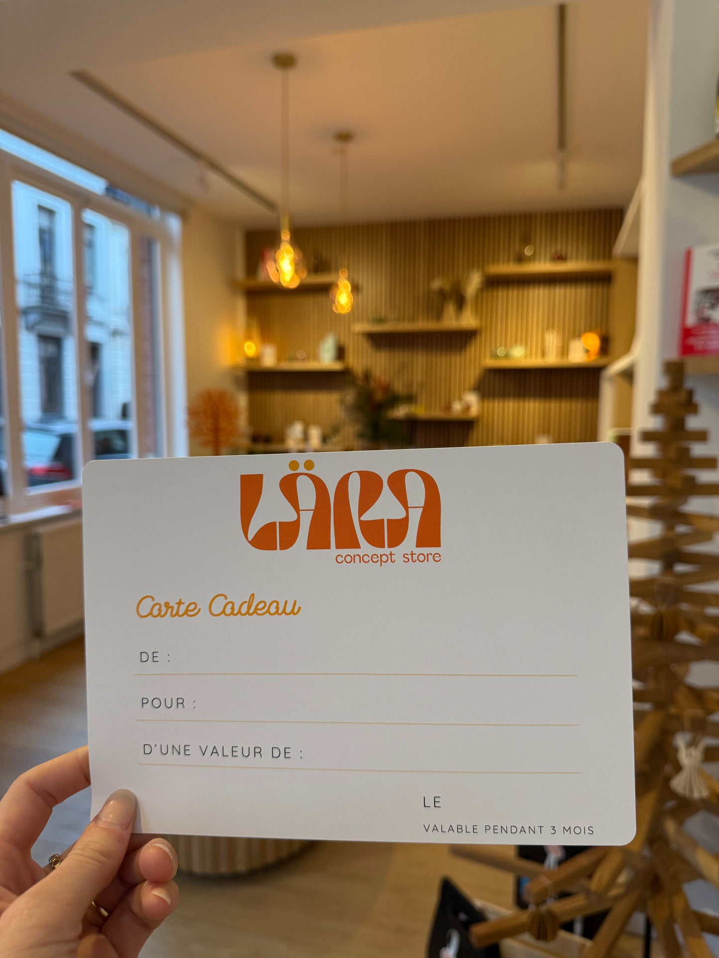 Carte cadeau Lära Concept Store