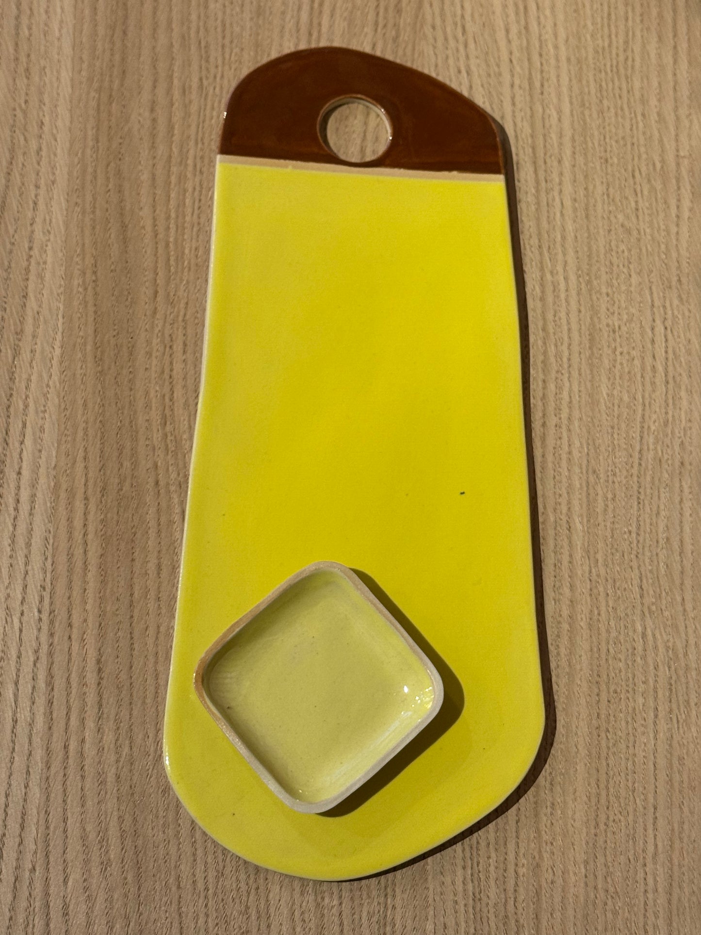 Planche Color - jaune & marron