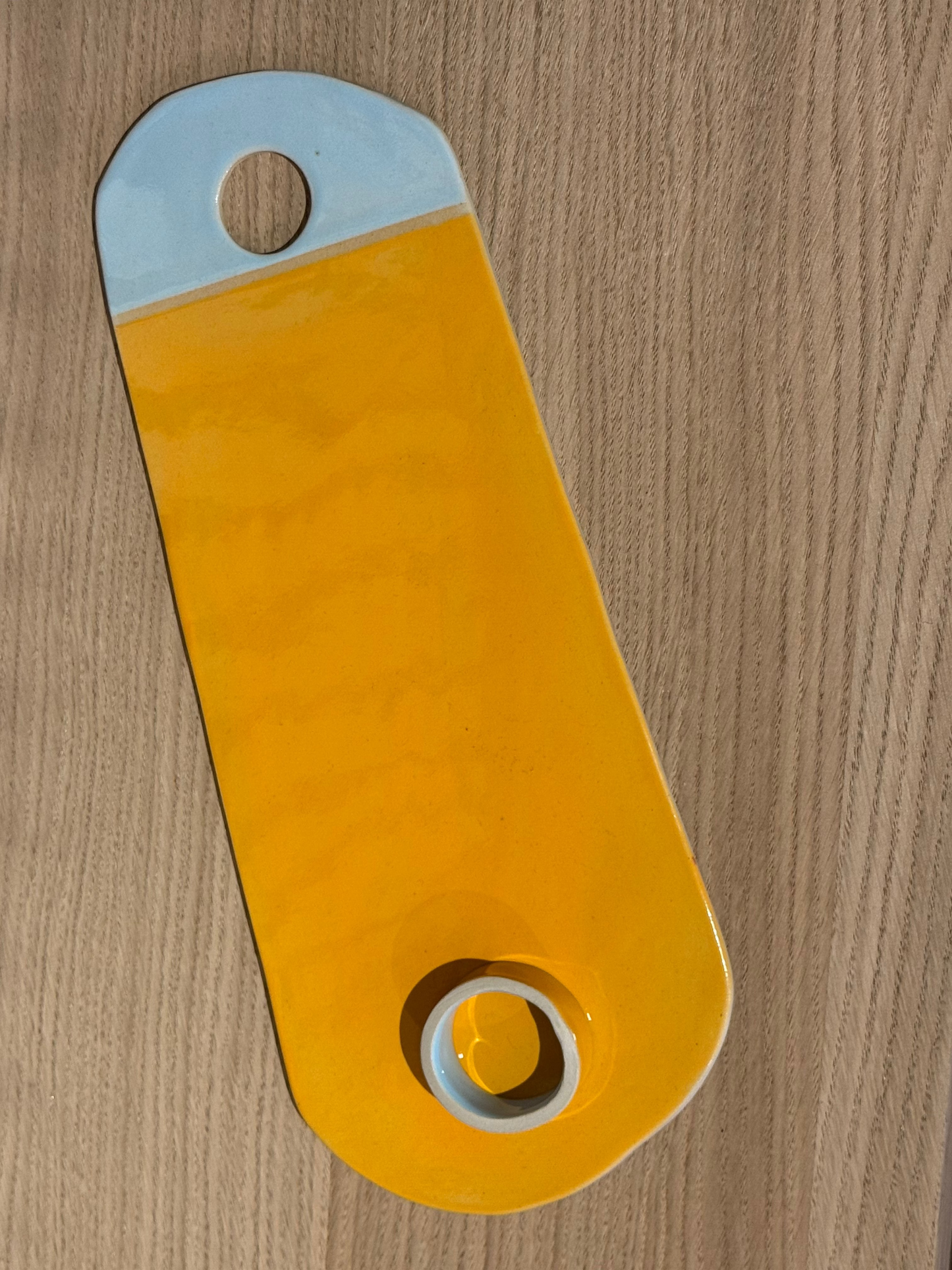 Planche Color - orange & bleu pastel