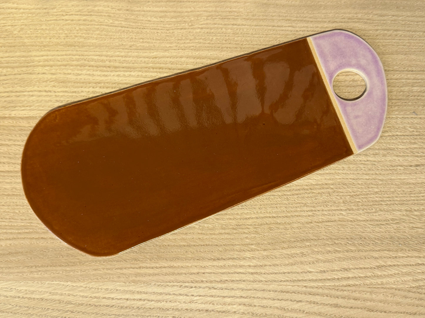 Planche Color - marron & mauve pastel