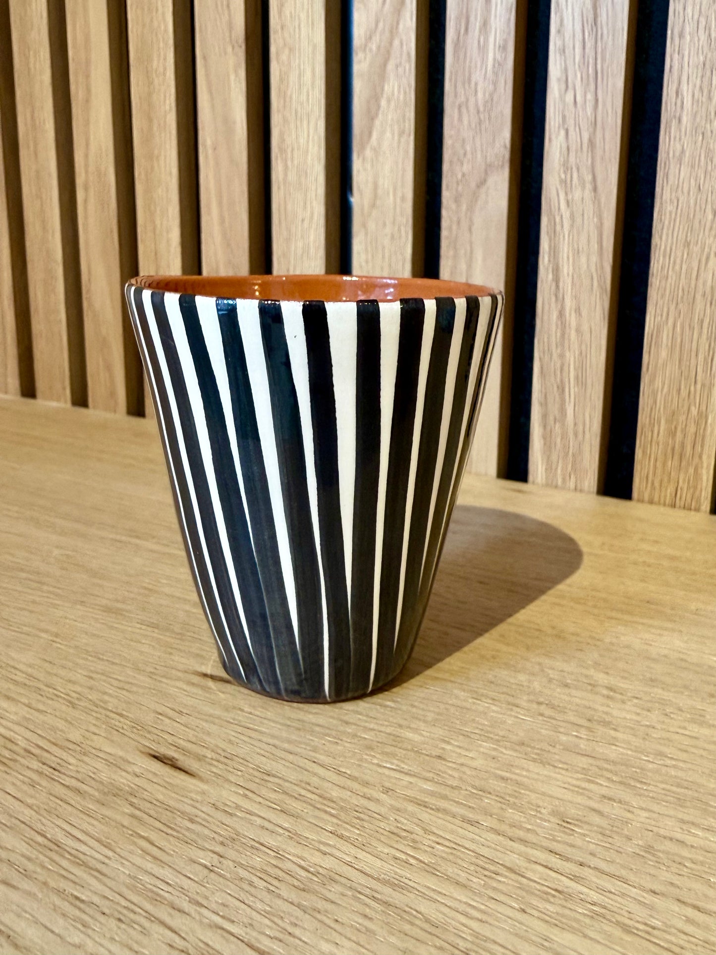 Tasse à espresso rayures