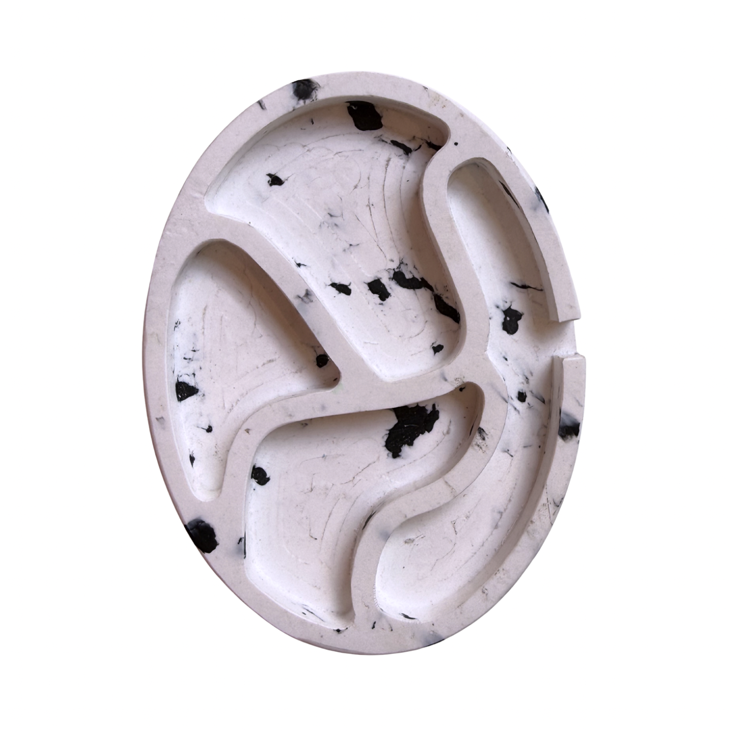 Porte-savon oval