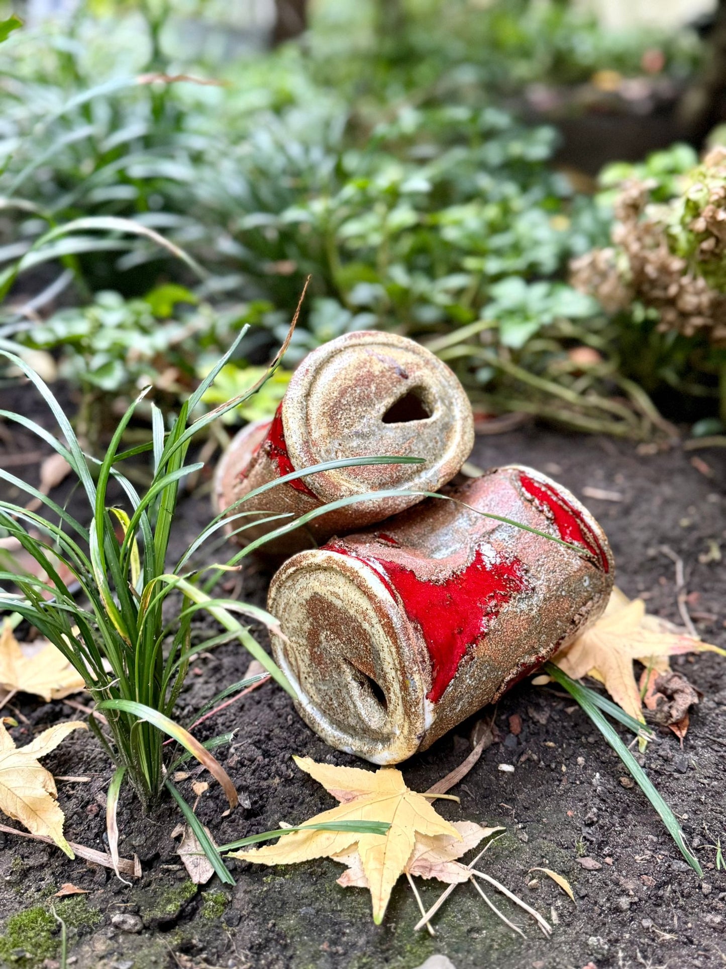 Cannette de soda en céramique