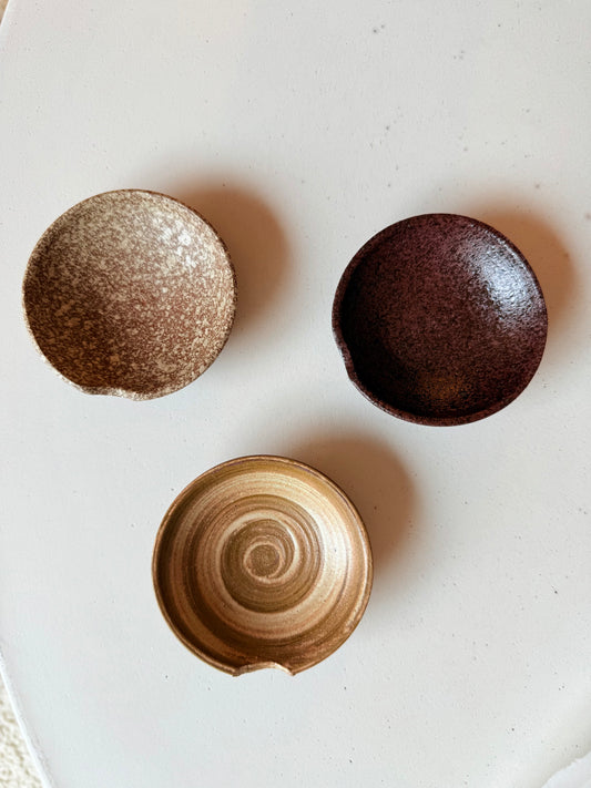 Bol à soja / Repose-couverts