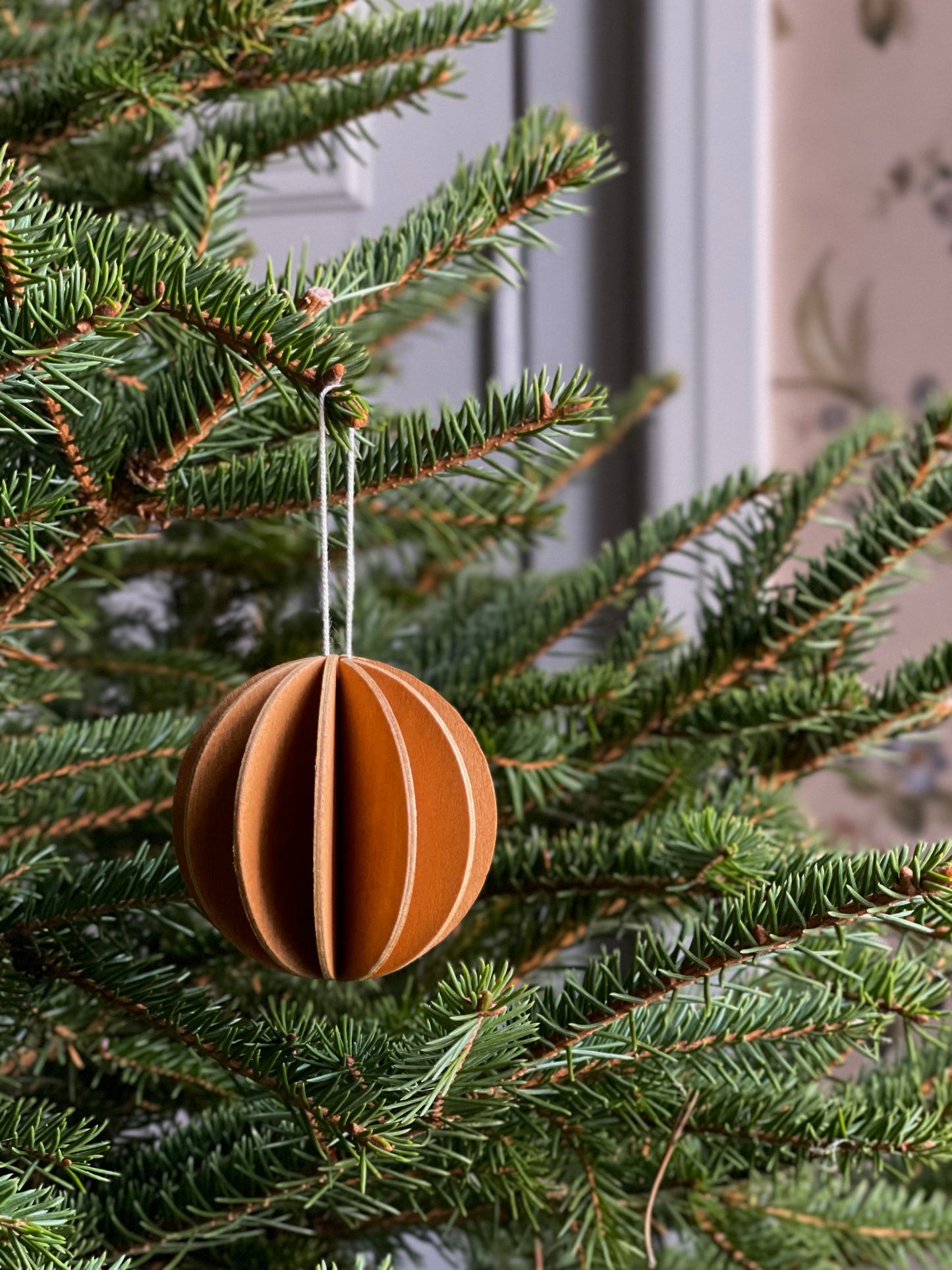 Lot de 4 boules de Noël Cinnamon
