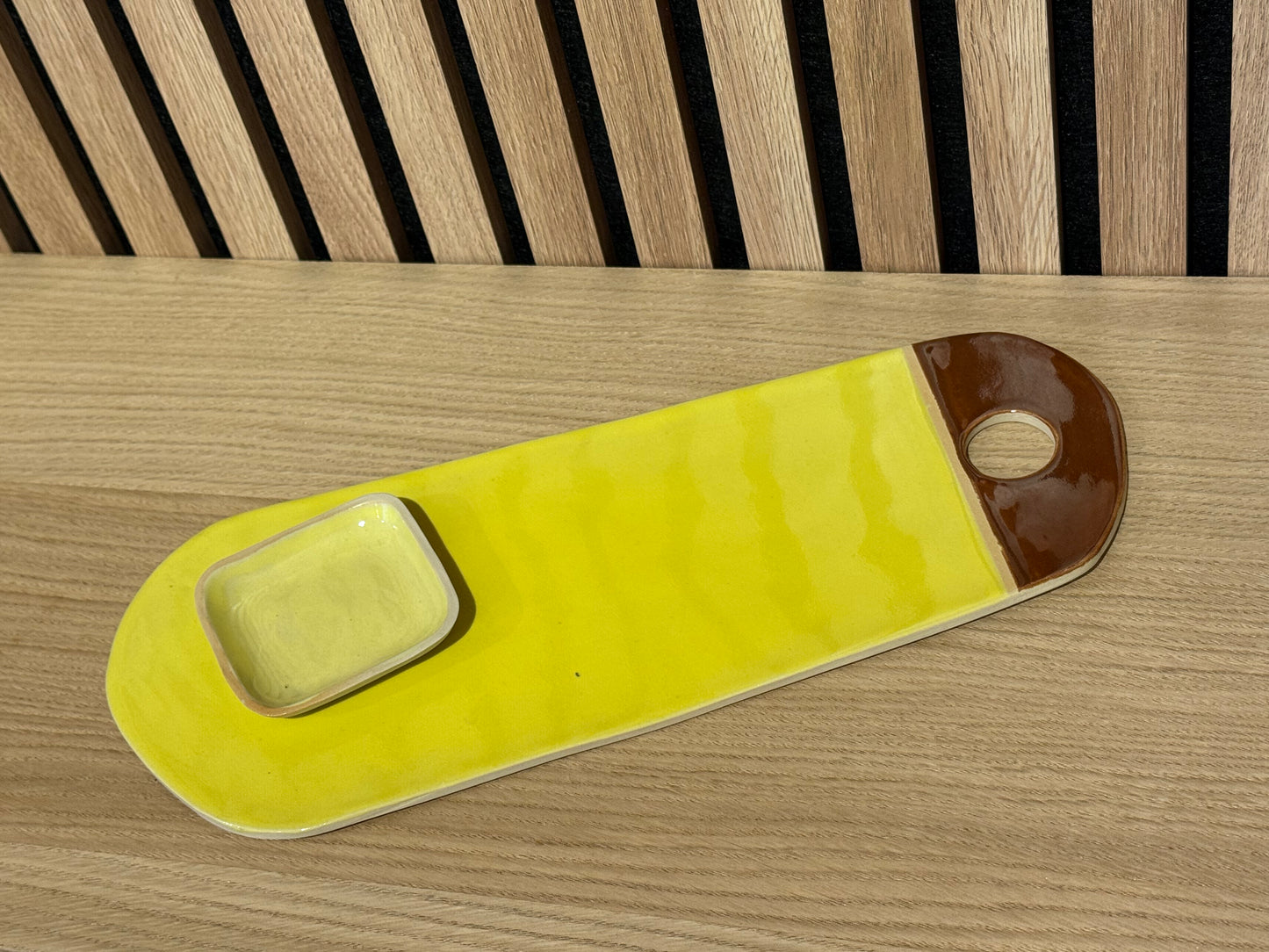 Planche Color - jaune & marron