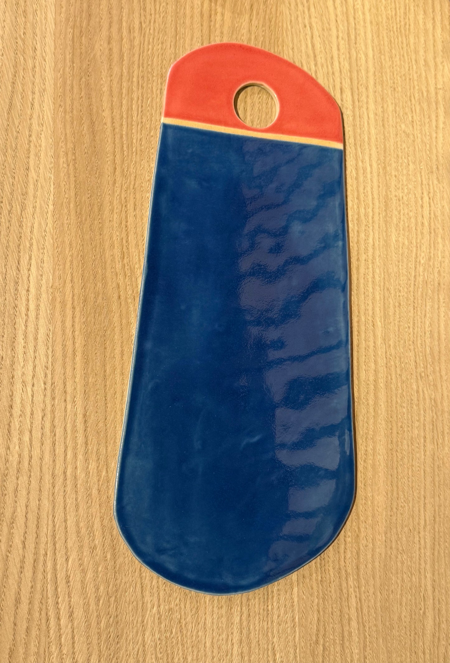 Planche color - bleu marine & rouge