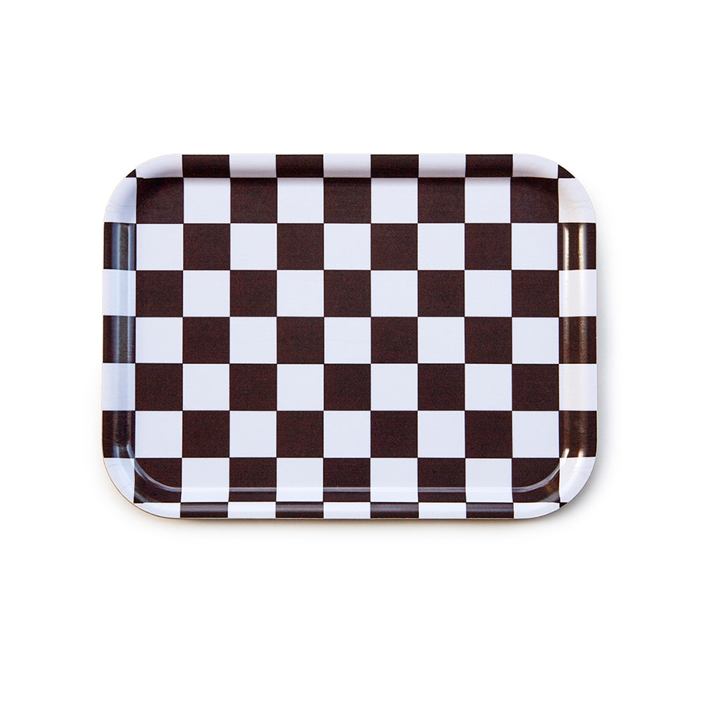 Plateau rectangle Damier
