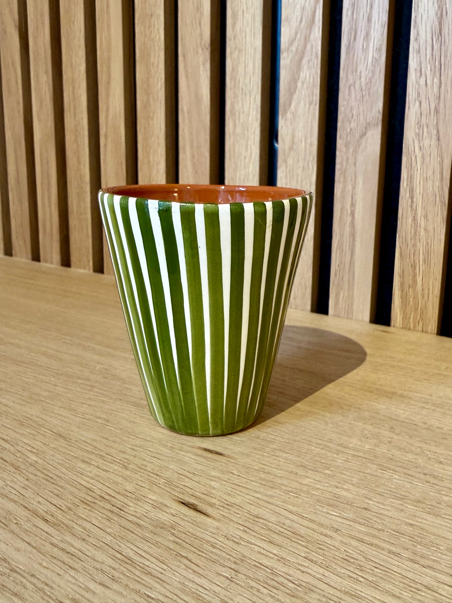 Tasse à espresso rayures