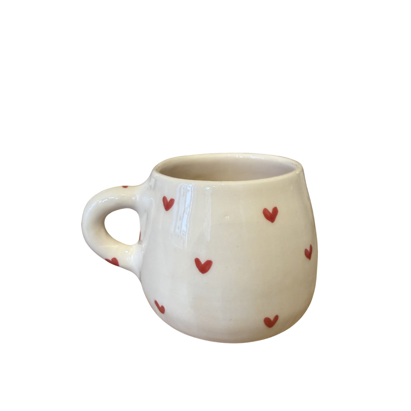 Mugs coeurs rouges