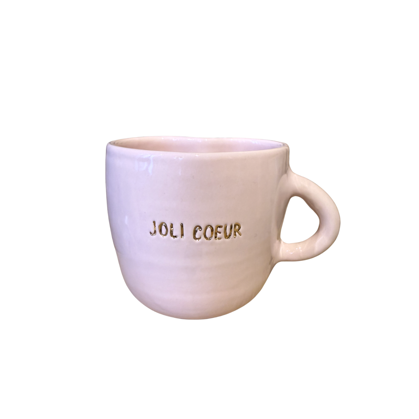 Mug rose "mots doux"