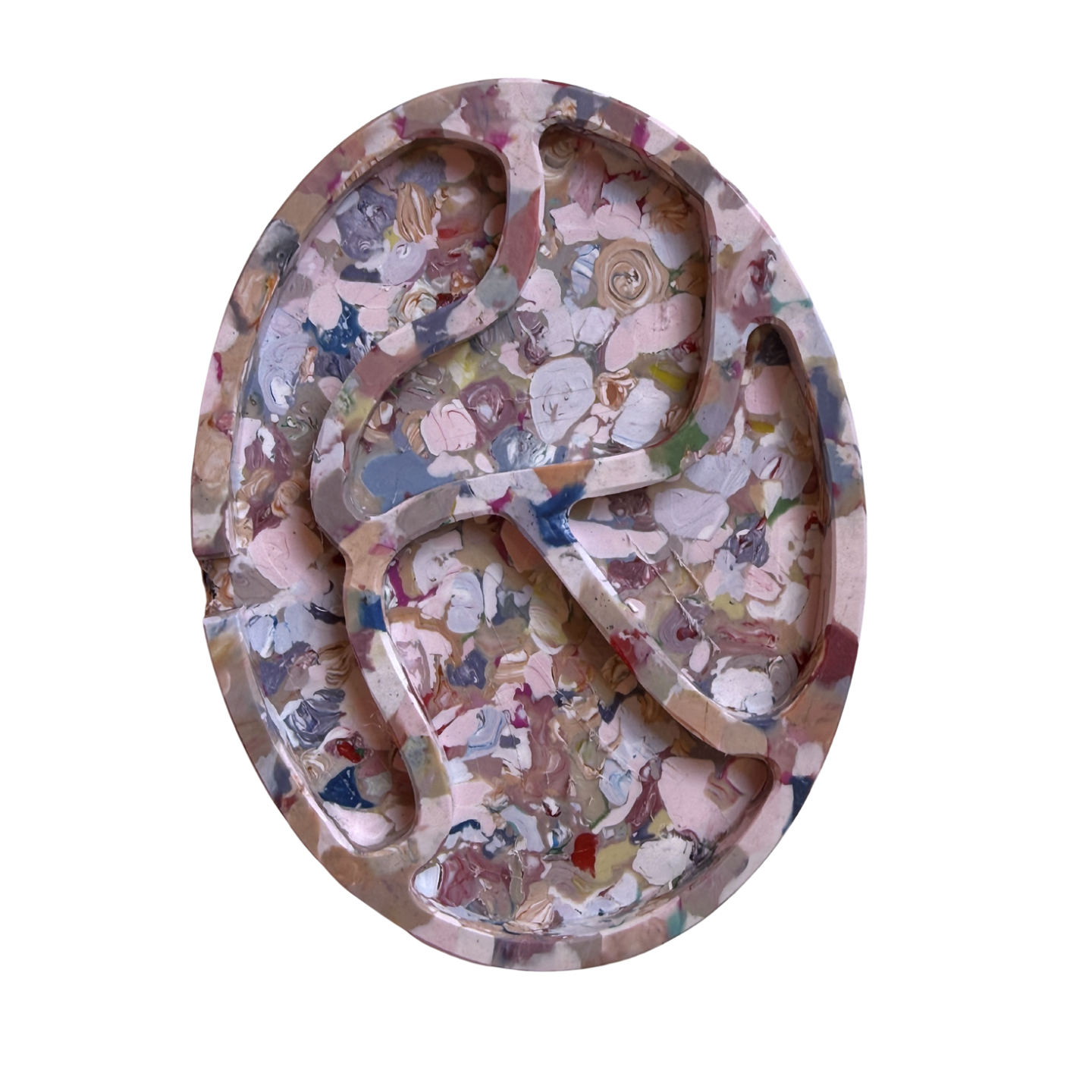 Porte-savon oval