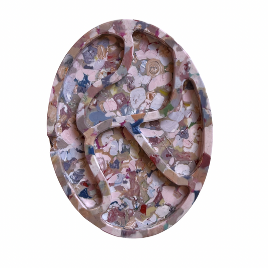 Porte-savon oval