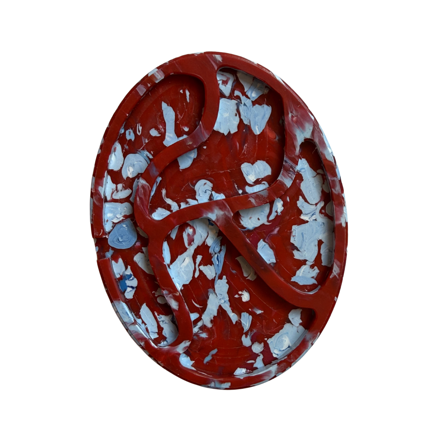 Porte-savon oval