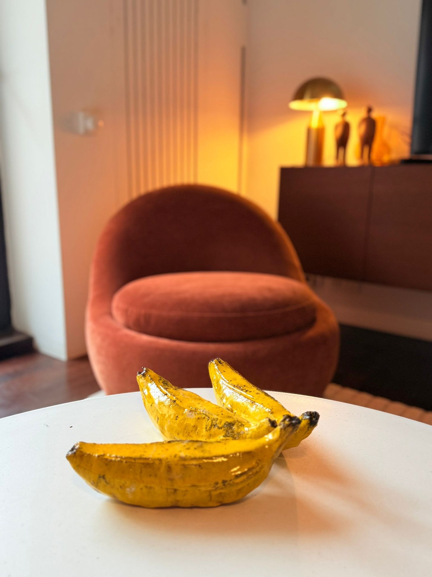 Banane en céramique