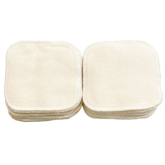 Lingettes lavables en coton bio
