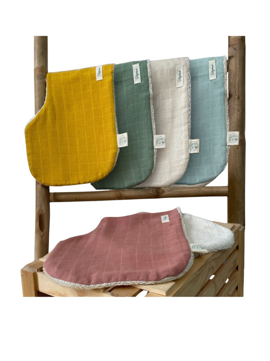 Bavoir d’épaule en coton bio