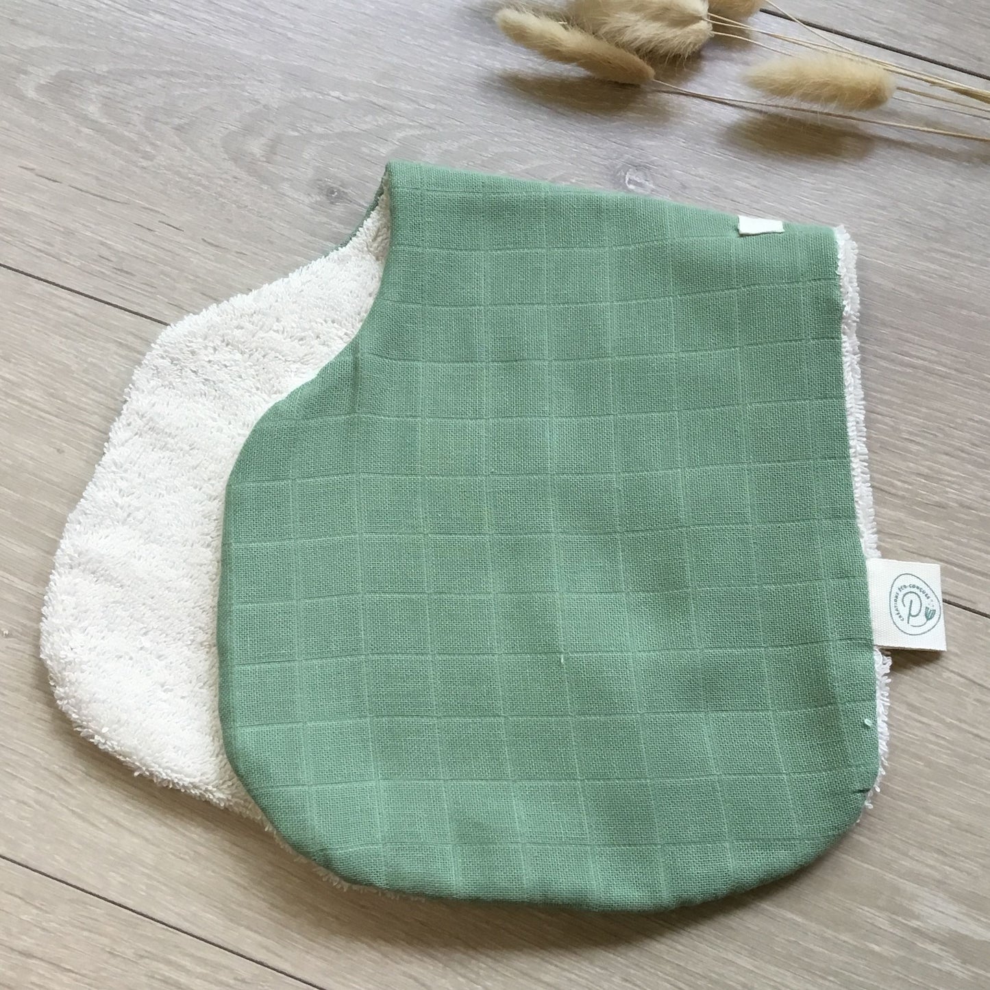 Bavoir d’épaule en coton bio