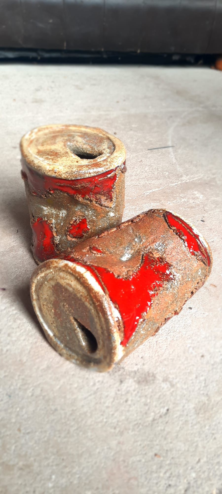 Cannette de soda en céramique