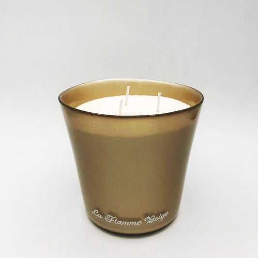 Bougie Hiver Gold Médium